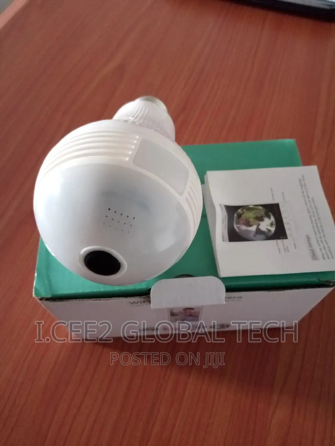 360° Bulb Panaromic Camera (View With Smart Phones)