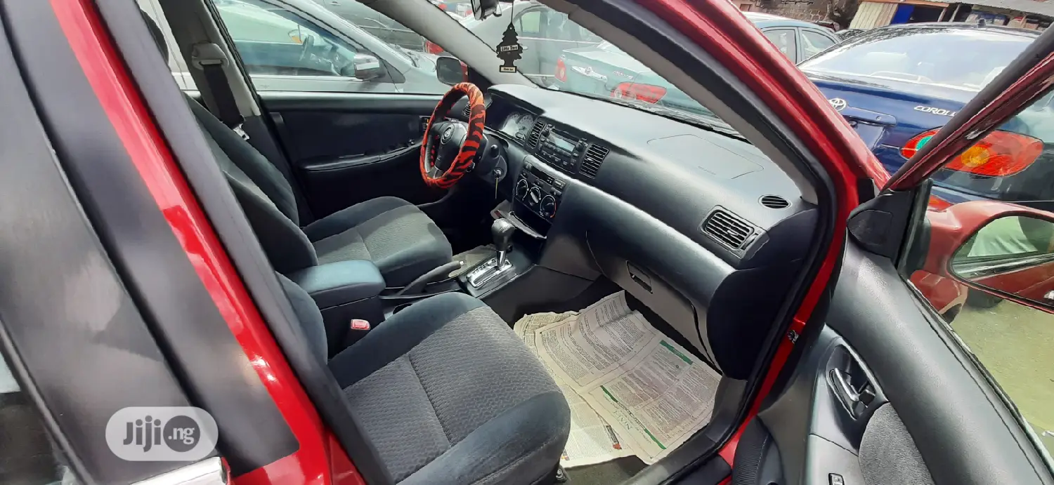 Toyota Corolla S 2007 Red