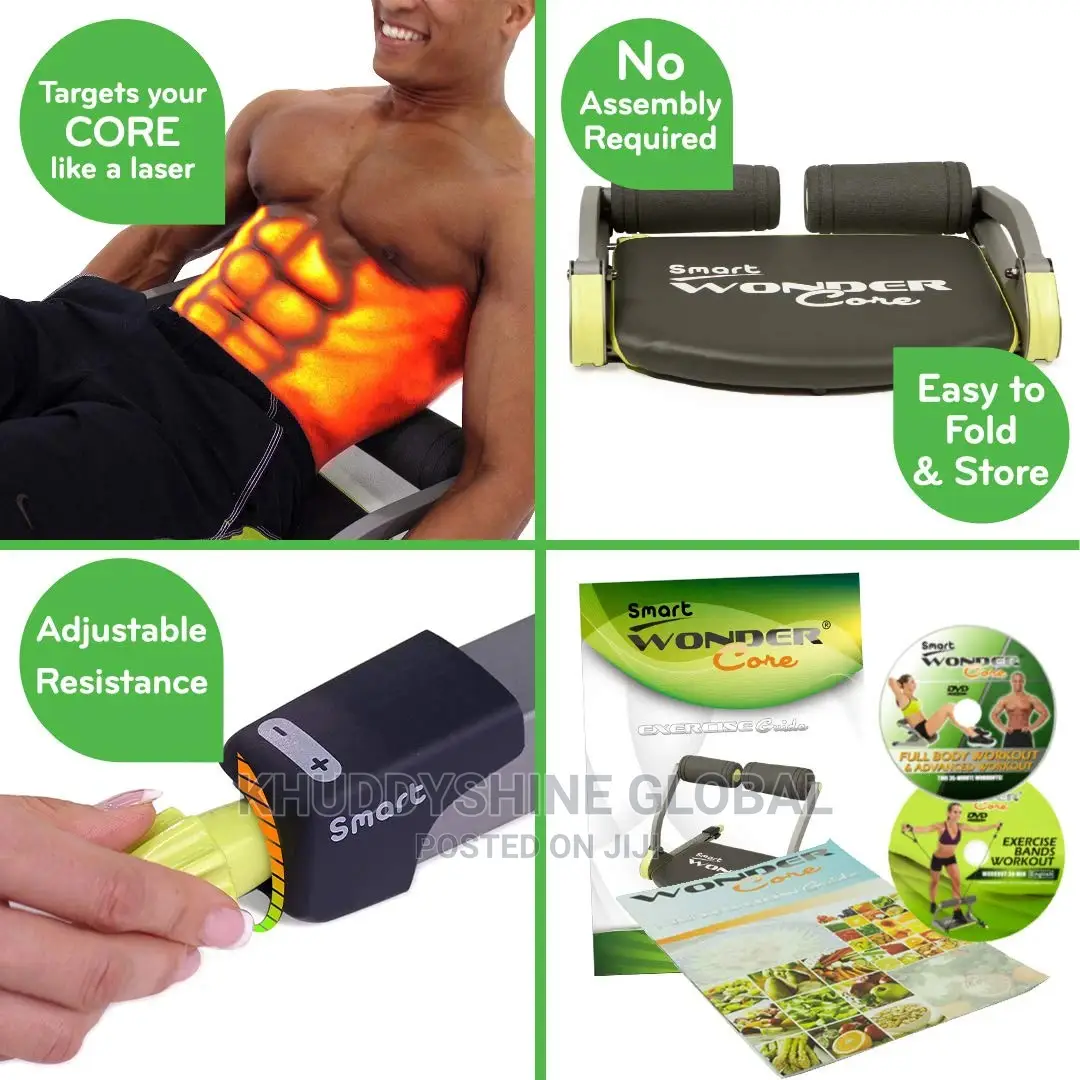 Unisex's Wondercore Smart Home Exercise Machine for Core