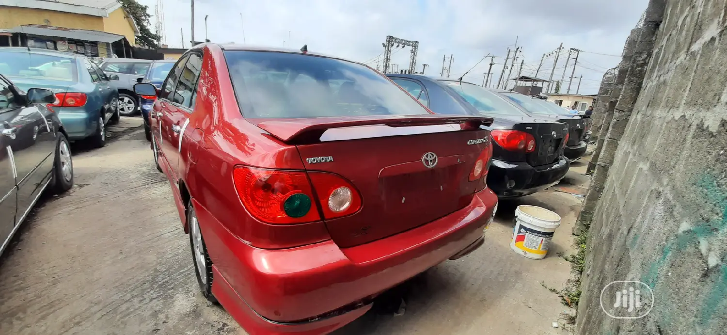Toyota Corolla S 2007 Red