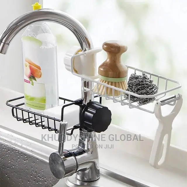 Faucet Rack Stainless Steel Faucet Shelf Kitchen Rack