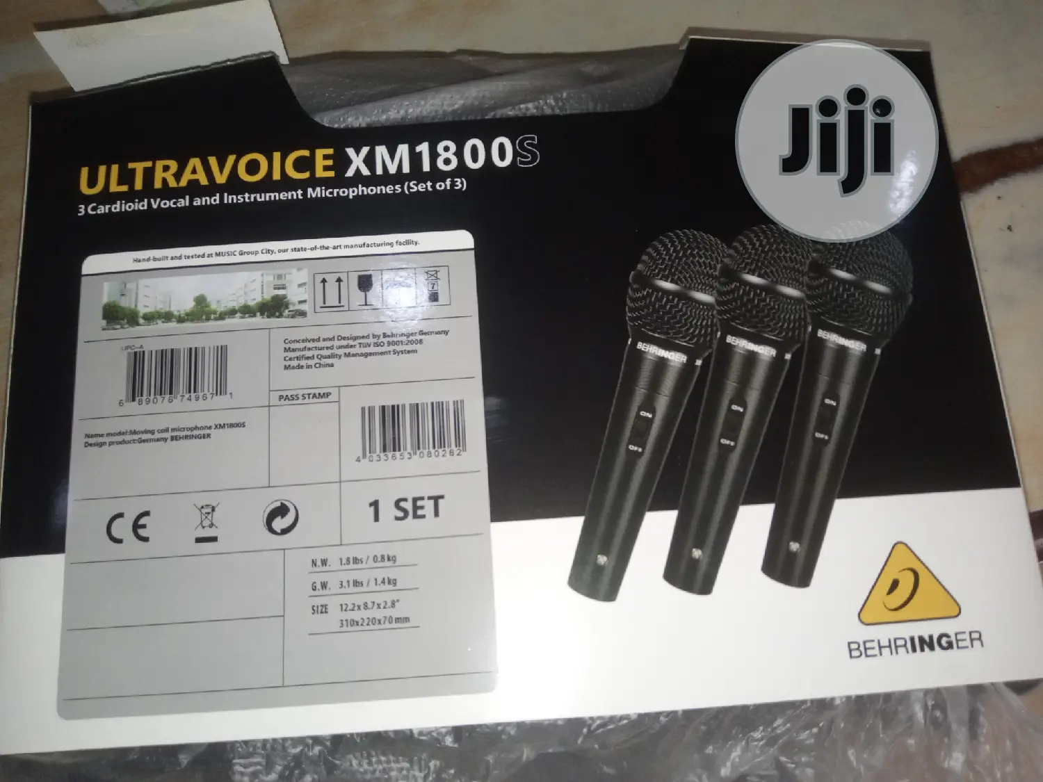 Behringer 3 in 1 Wired Microphones