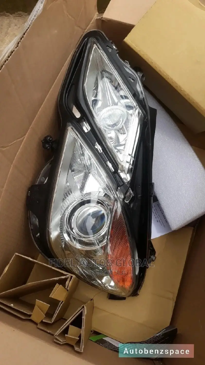 Mercedes-Benz E350 2010 Headlights Set
