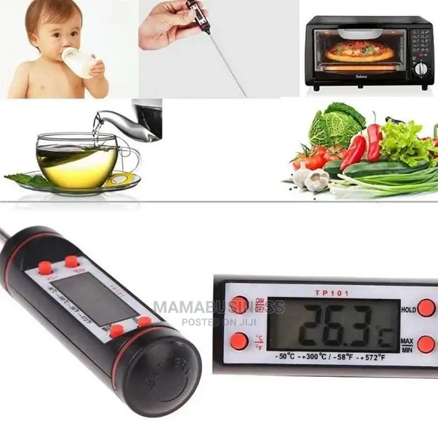 TP101 Food Digital Thermometer - Black