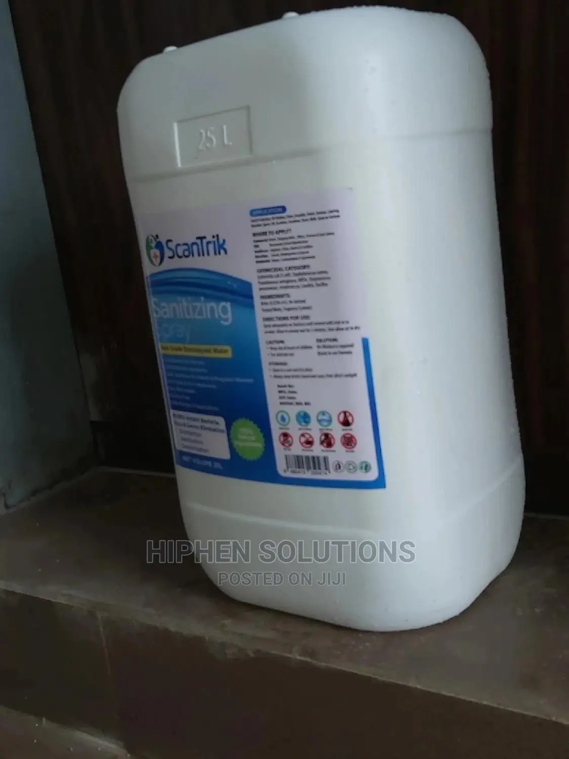 Disinfection Chamber Liquid Solution