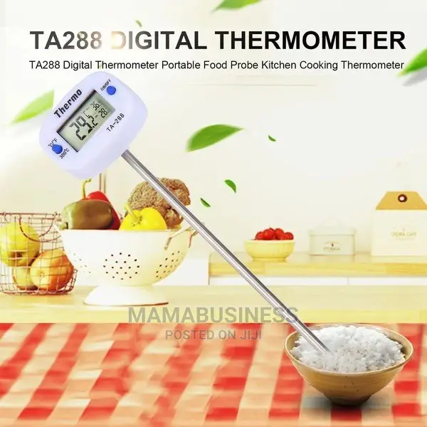Multi-Purpose White Digital Thermometer TA-288
