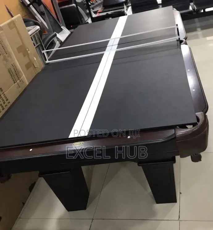 8ft Snooker Table With Tennis Brown