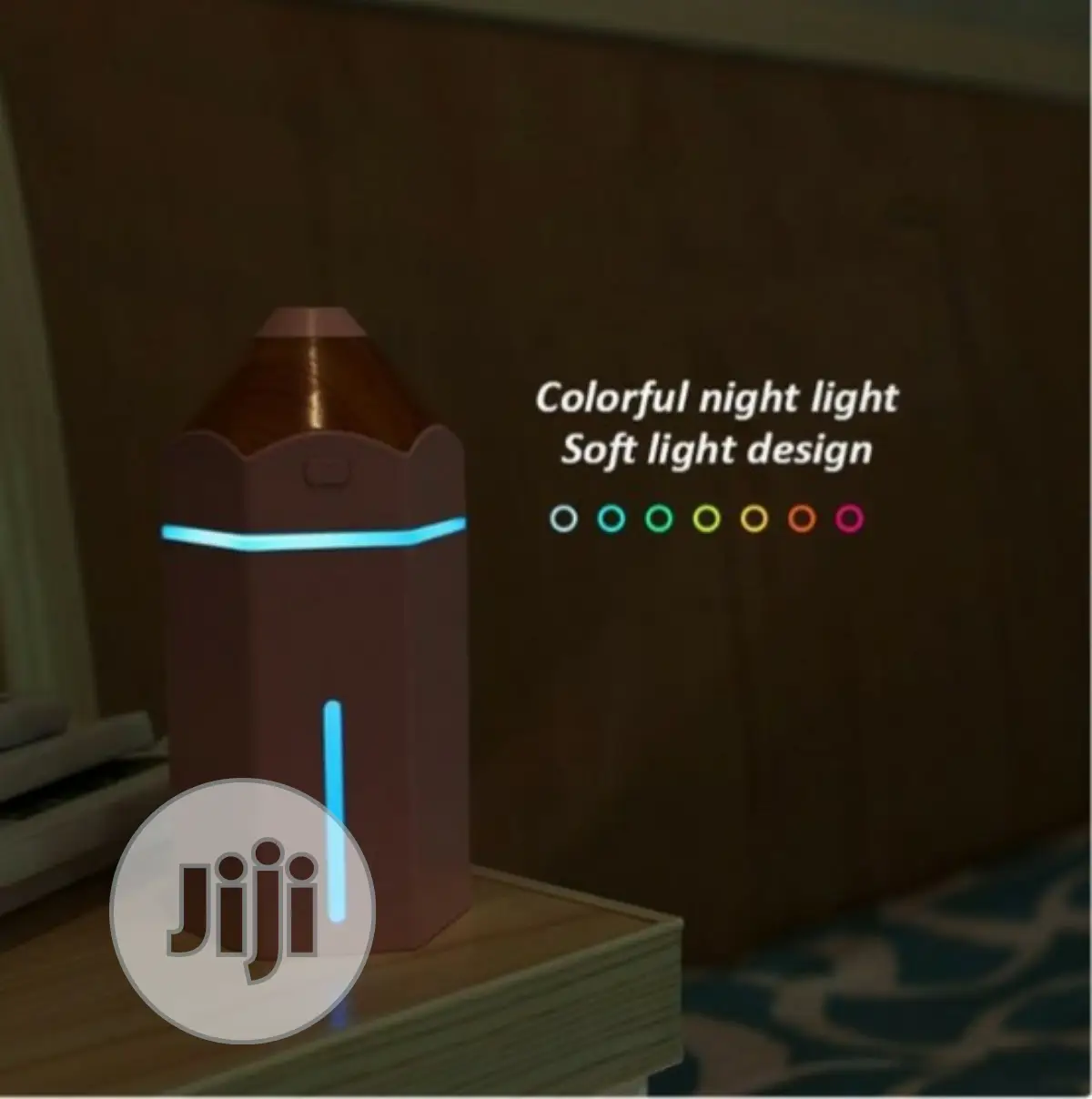 Air Humidifier With Colourful Night Light