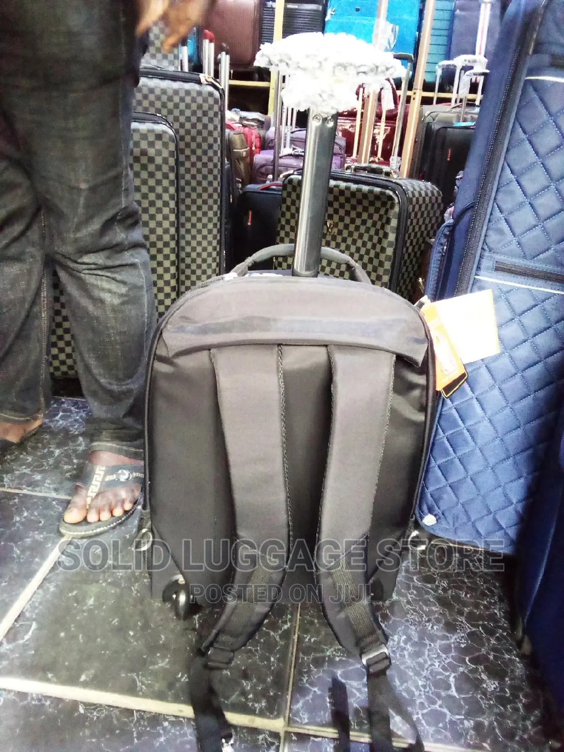 Leaves King Trolley Backpack