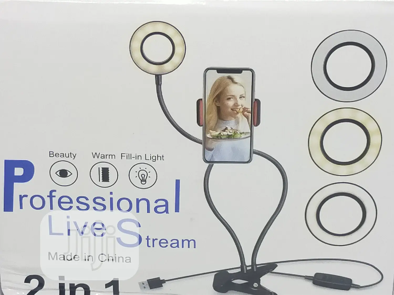 2 in 1 Selfie Phone Ring Lights