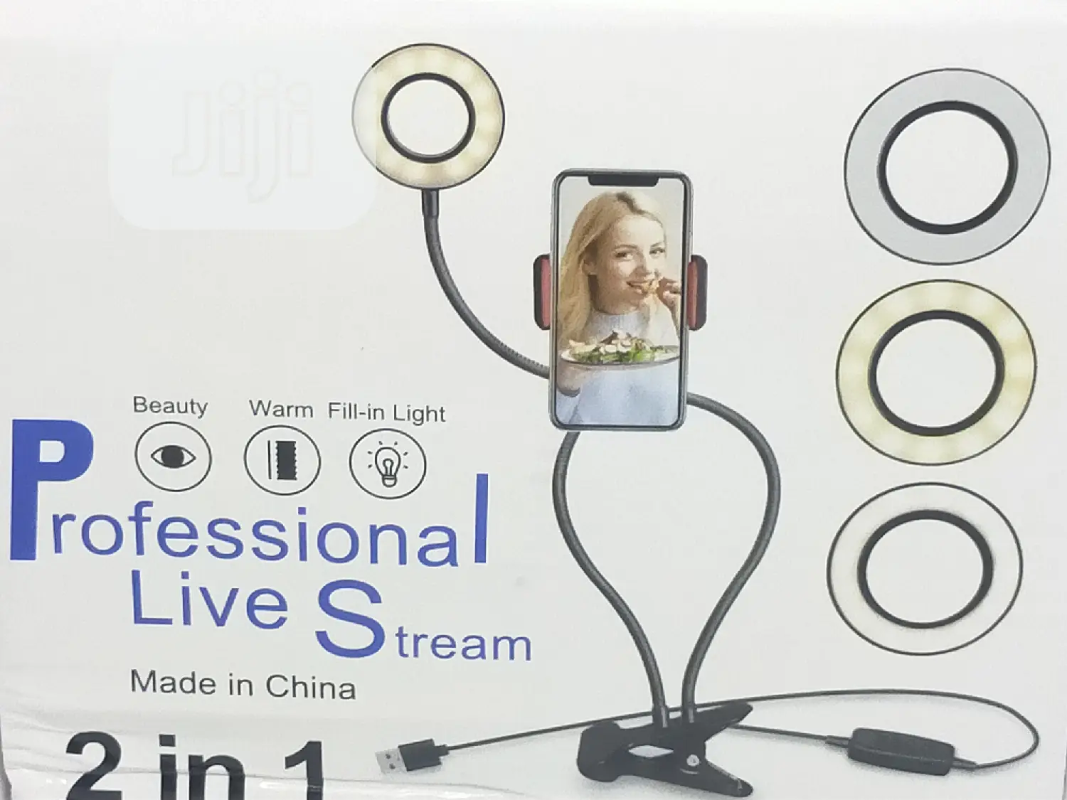 2 in 1 Selfie Phone Ring Lights
