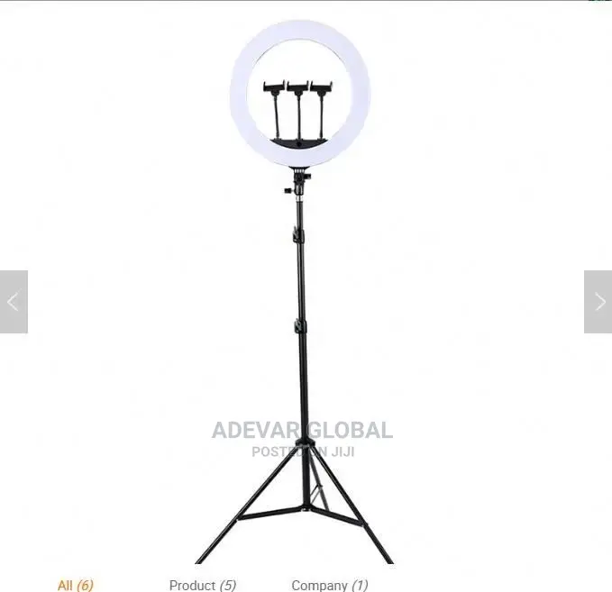 RGB Ring Light LED 18 Inches Soft Ringlight With Stand