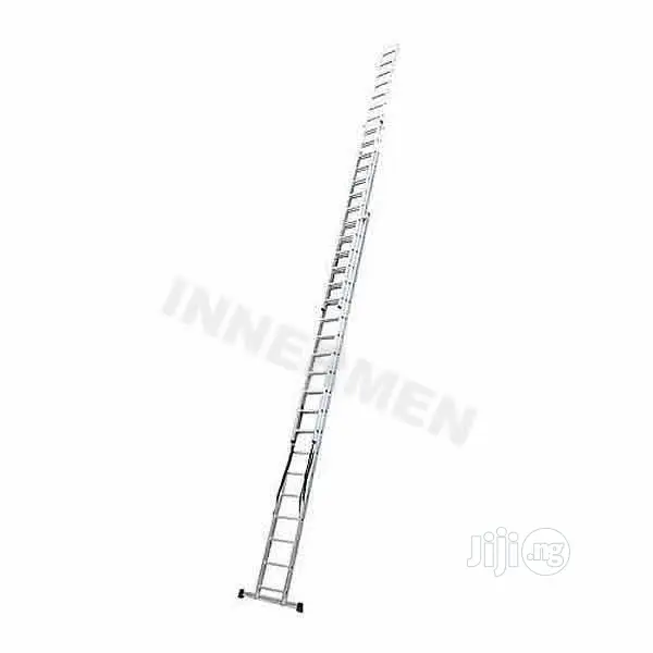60-Foot Heavy Duty 3 Section Aluminum Extension Ladder- 3*20