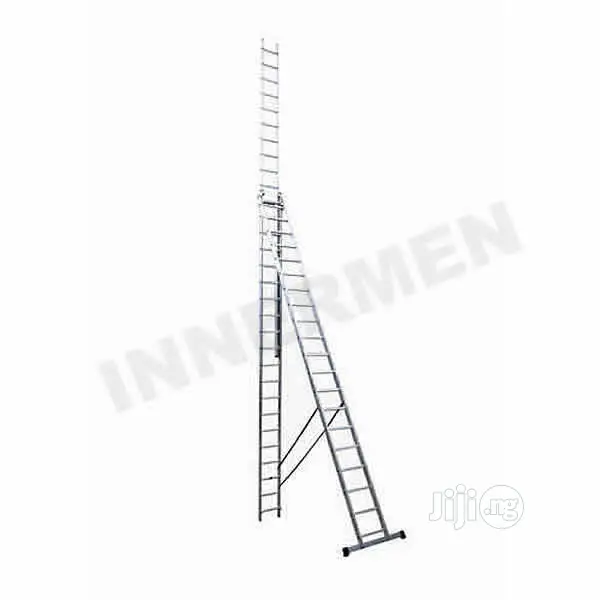60-Foot Heavy Duty 3 Section Aluminum Extension Ladder- 3*20