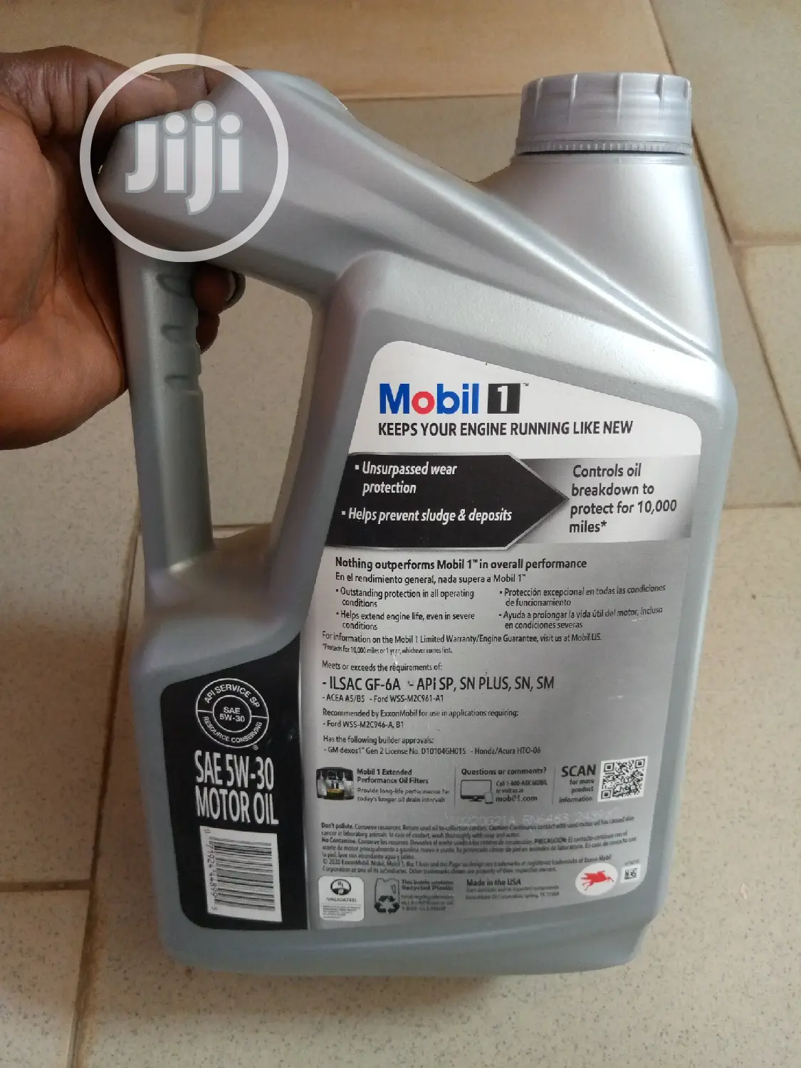 Mobil 1 5w-30 Advanced Full Synthetic Engine Oil 5liter
