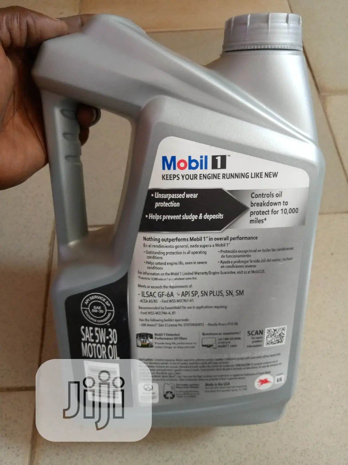 Mobil 1 5w-30 Advanced Full Synthetic Engine Oil 5liter