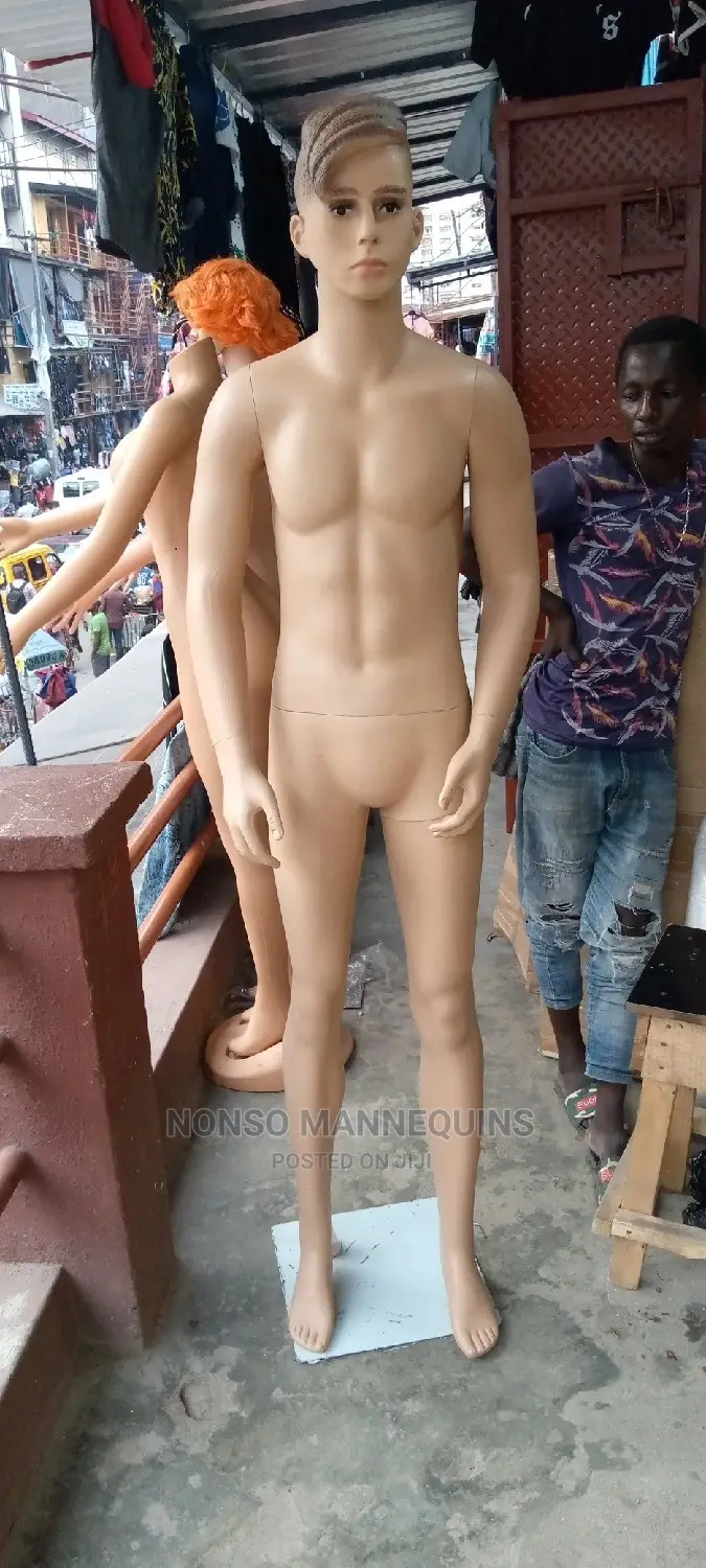 Plastic Male Cute Face Mannequins