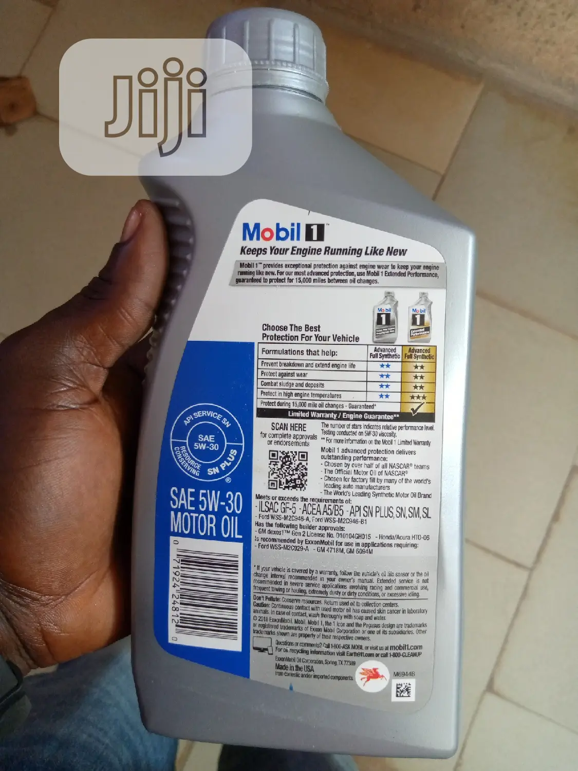 Mobile 1 SAE 5w30 1liter