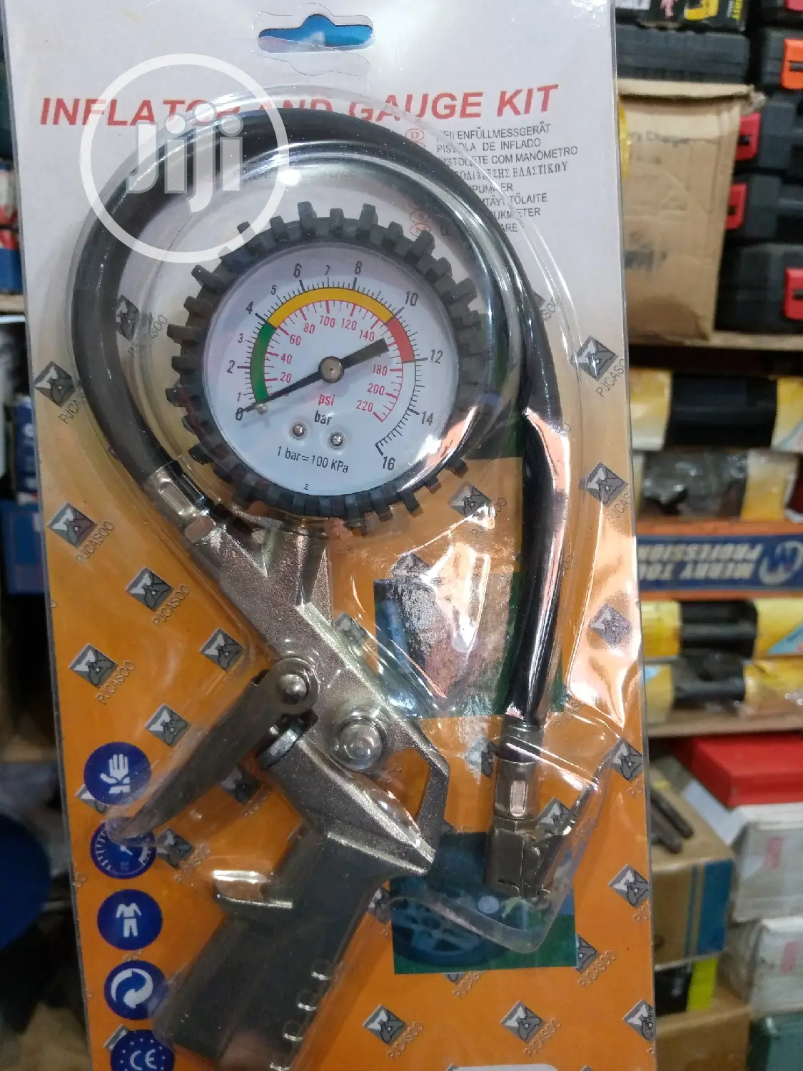 Tyre Pressure Gauge.