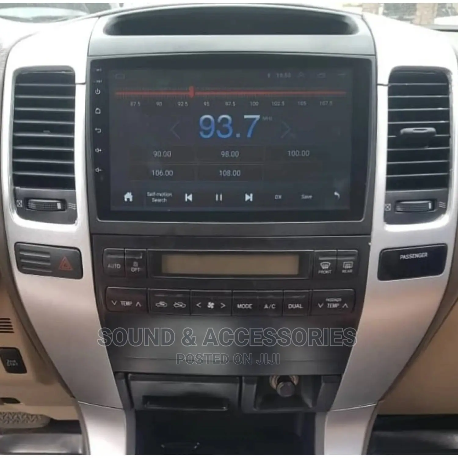 Toyota Prado 2005-2009 Android GPS Navigation Player