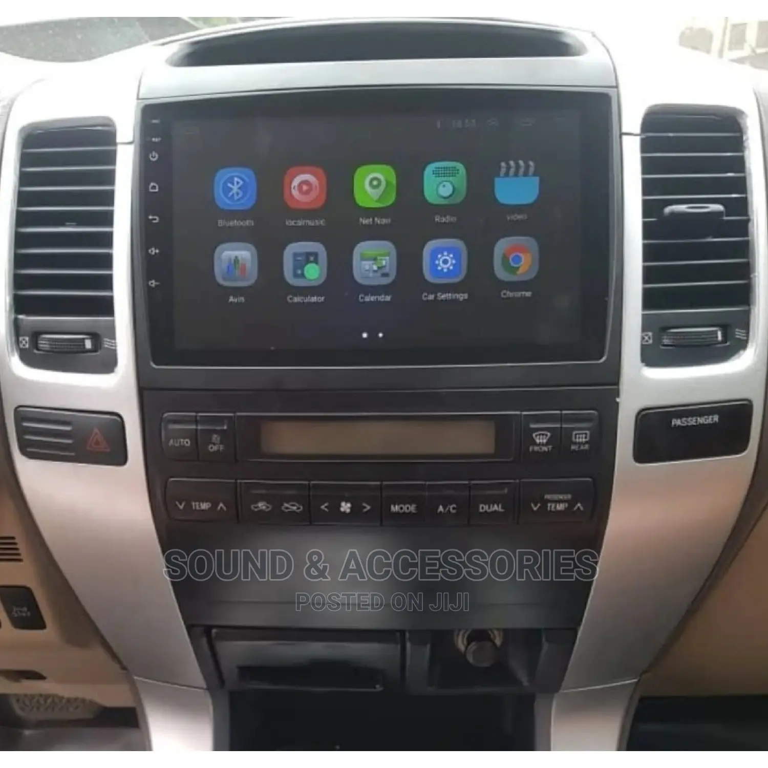 Toyota Prado 2005-2009 Android GPS Navigation Player