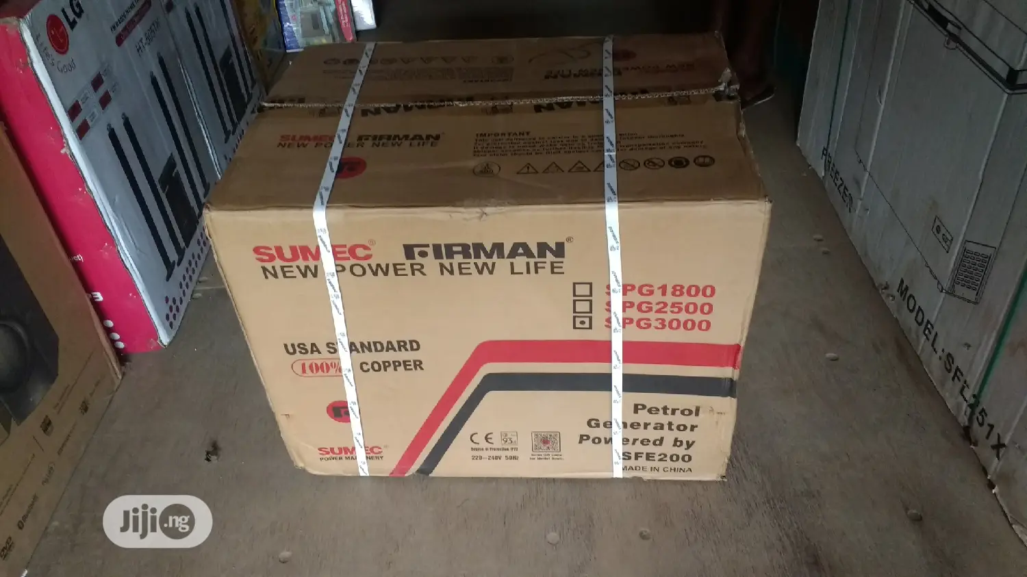 Sumec Firman 2.8kva Manual Start Copper Generator (SPG3000)