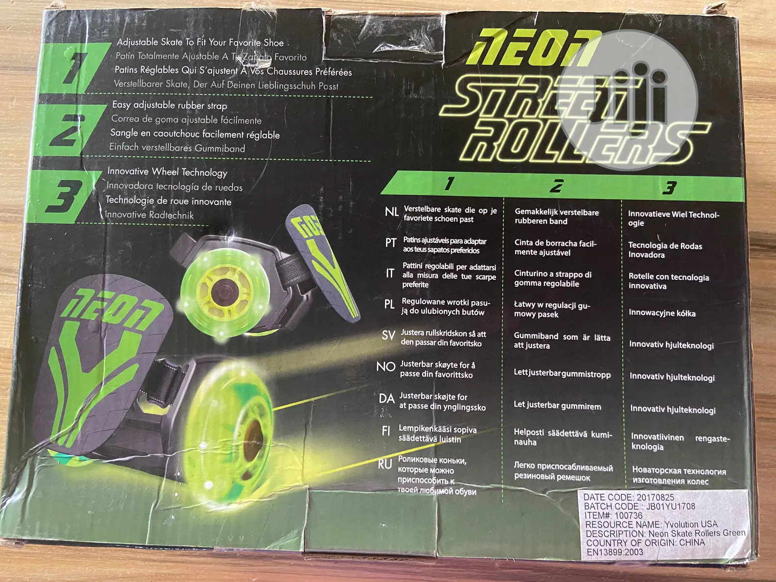 Neon Street Roller For Kids