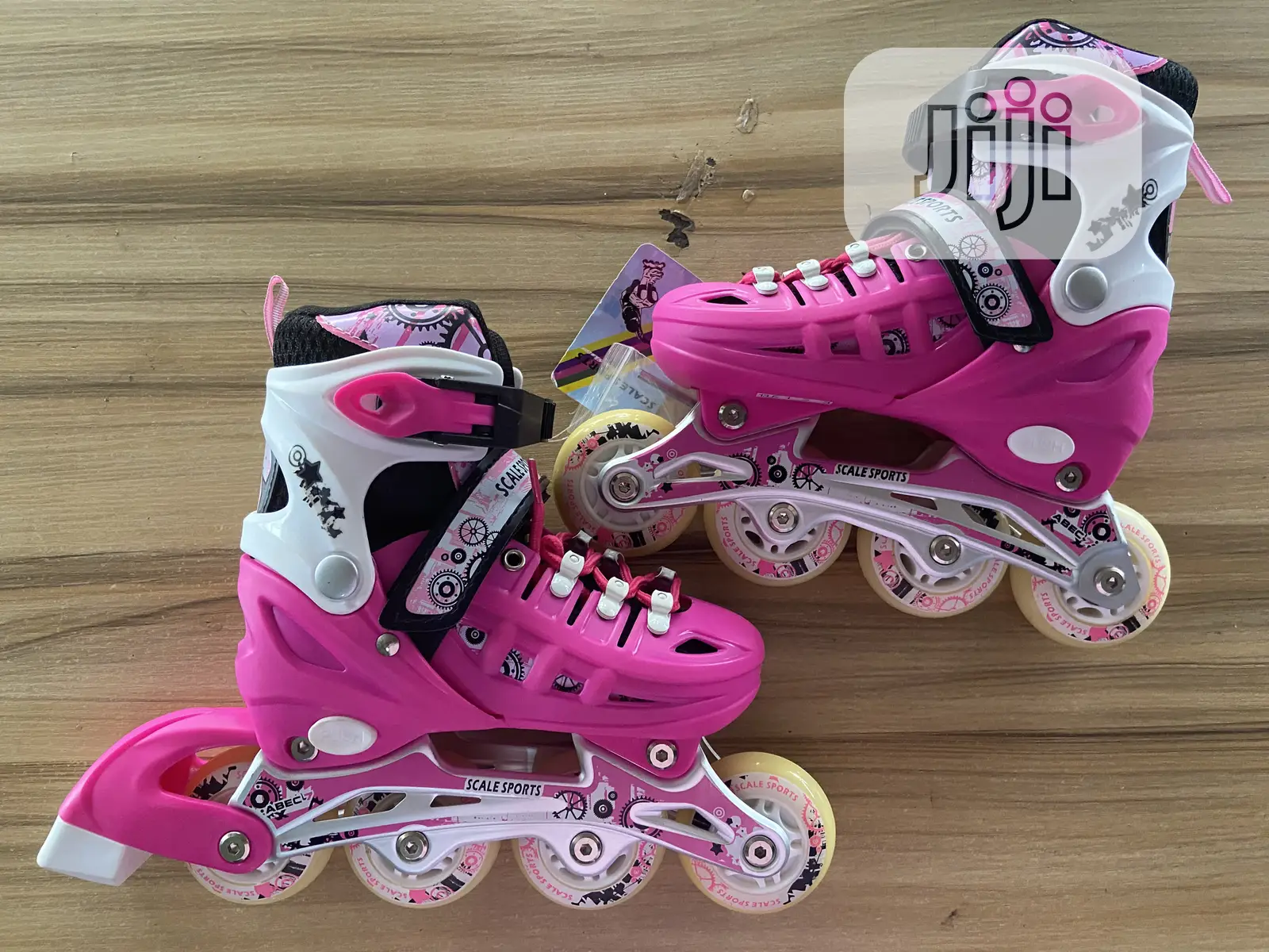 Scale Sports Inline Skates for Kids, Adjustable 13.5-3
