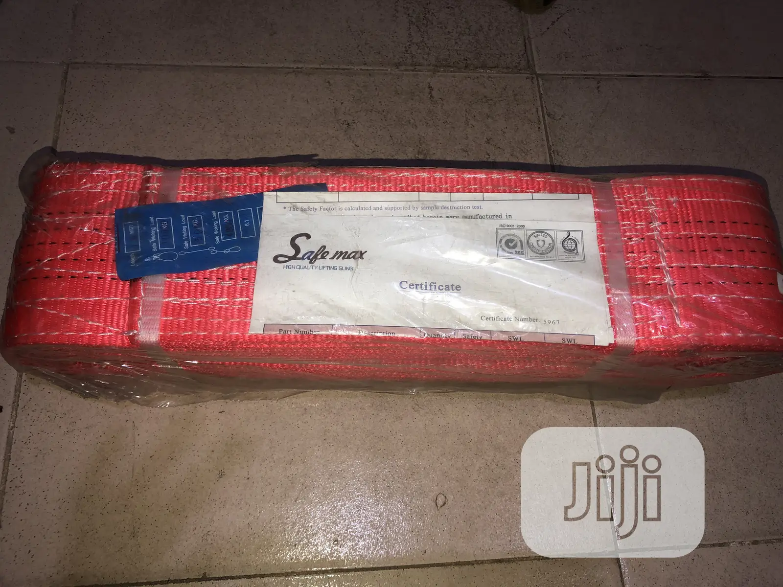 Lifting Sling Certificate 5tx6m Professional