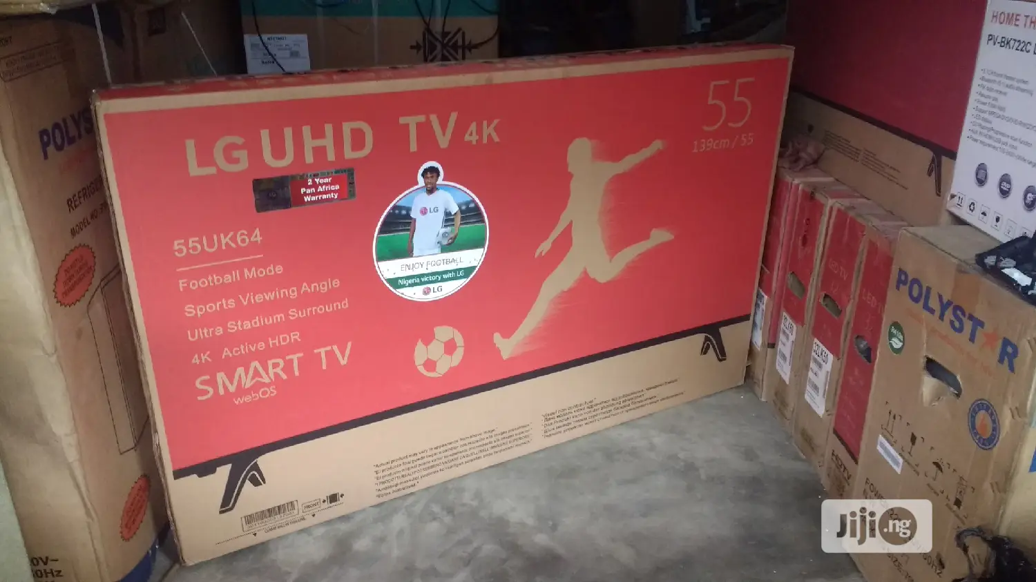 Lg 55'' Frameless Smart Uhd Led Tv (55uk6400)2yrs Waranty
