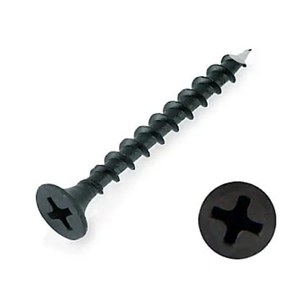 Drill Black Screw 6x1 100pieces