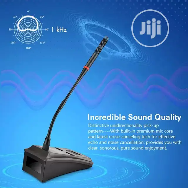 Desktop Conference Wireless Microphone Gooseneck