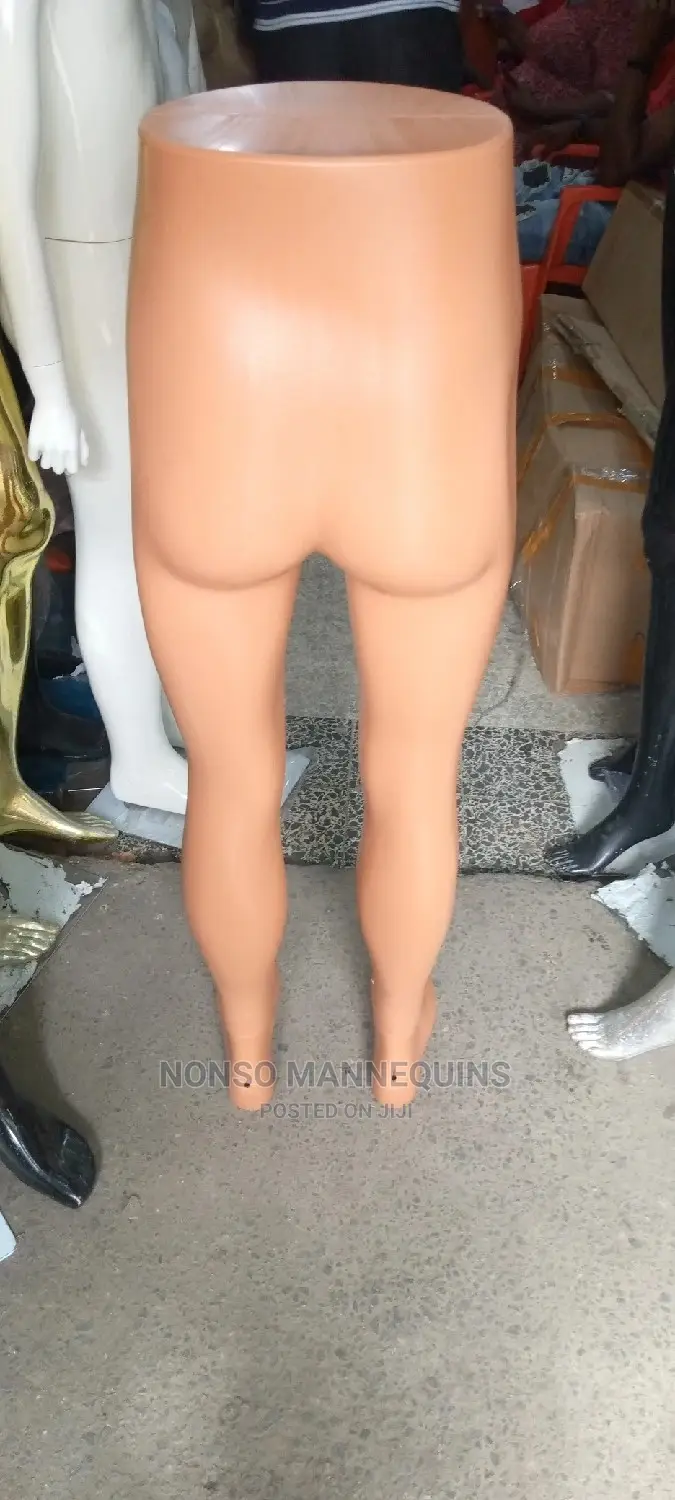 Plastic Waist Male Half Body Mannequins For Trousers