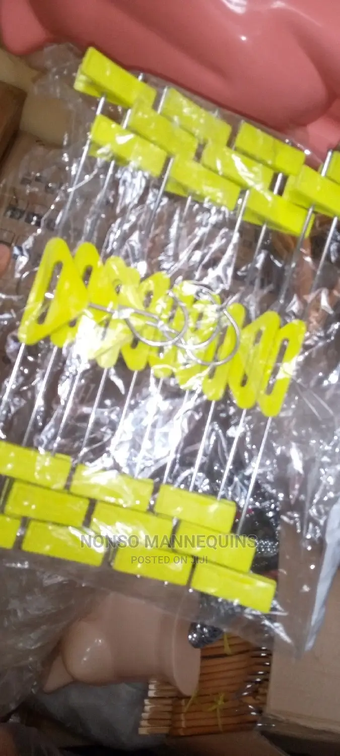 10 Pieces a Bundle Clip Hangers for Skirts and Trousers