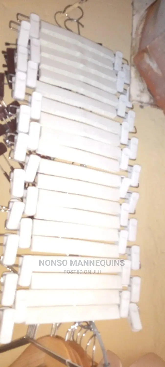 10 Pieces a Bundle Clip Hangers for Skirts and Trousers