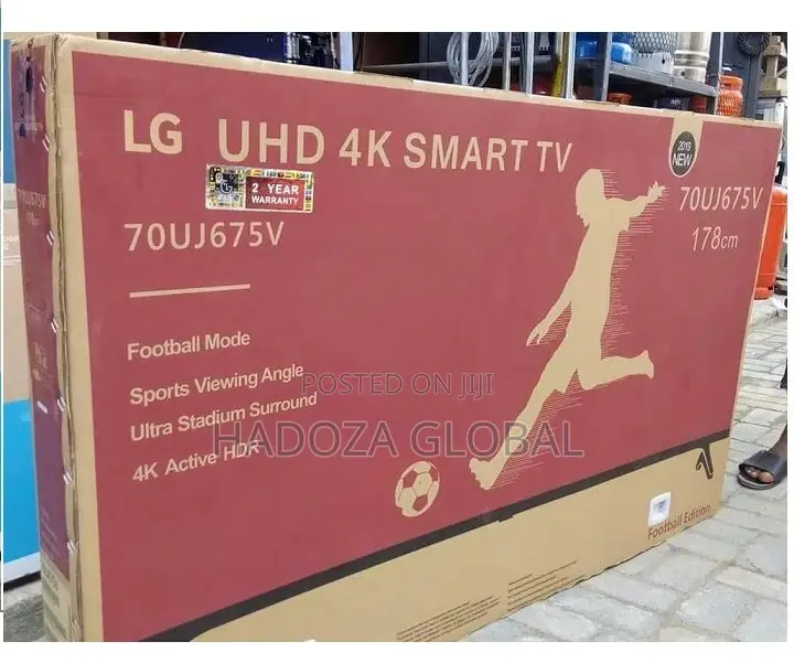 70inches LG Smart TV With Netflix, Youtube and Miracast