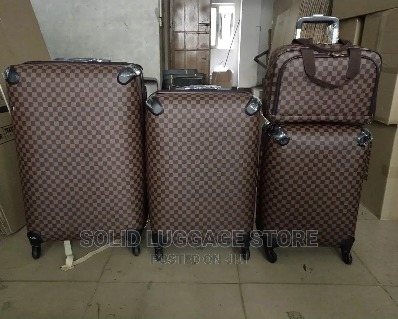 Louis Vuitton Traveling Boxes