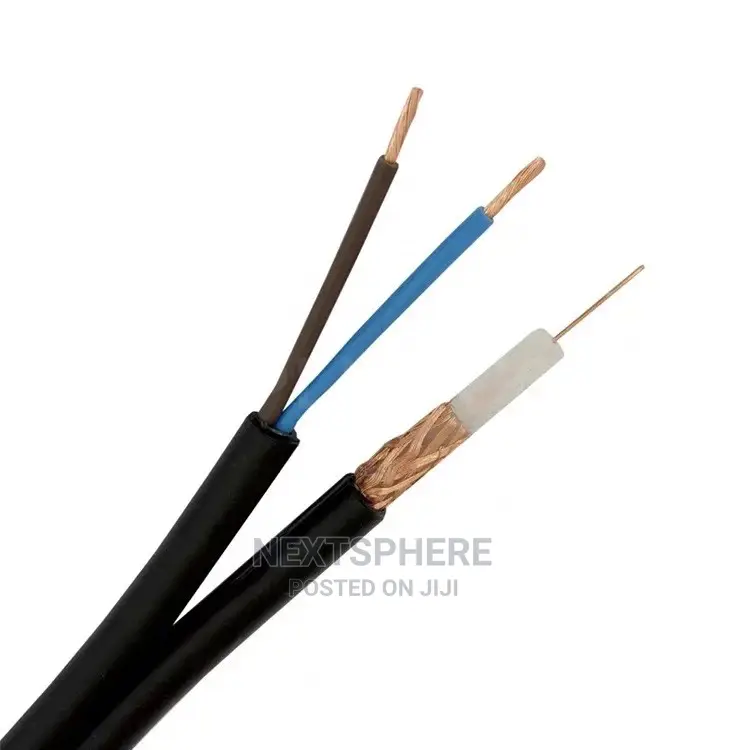 RG59 Coaxial Cable + Power - Copper 305M CCTV Wire