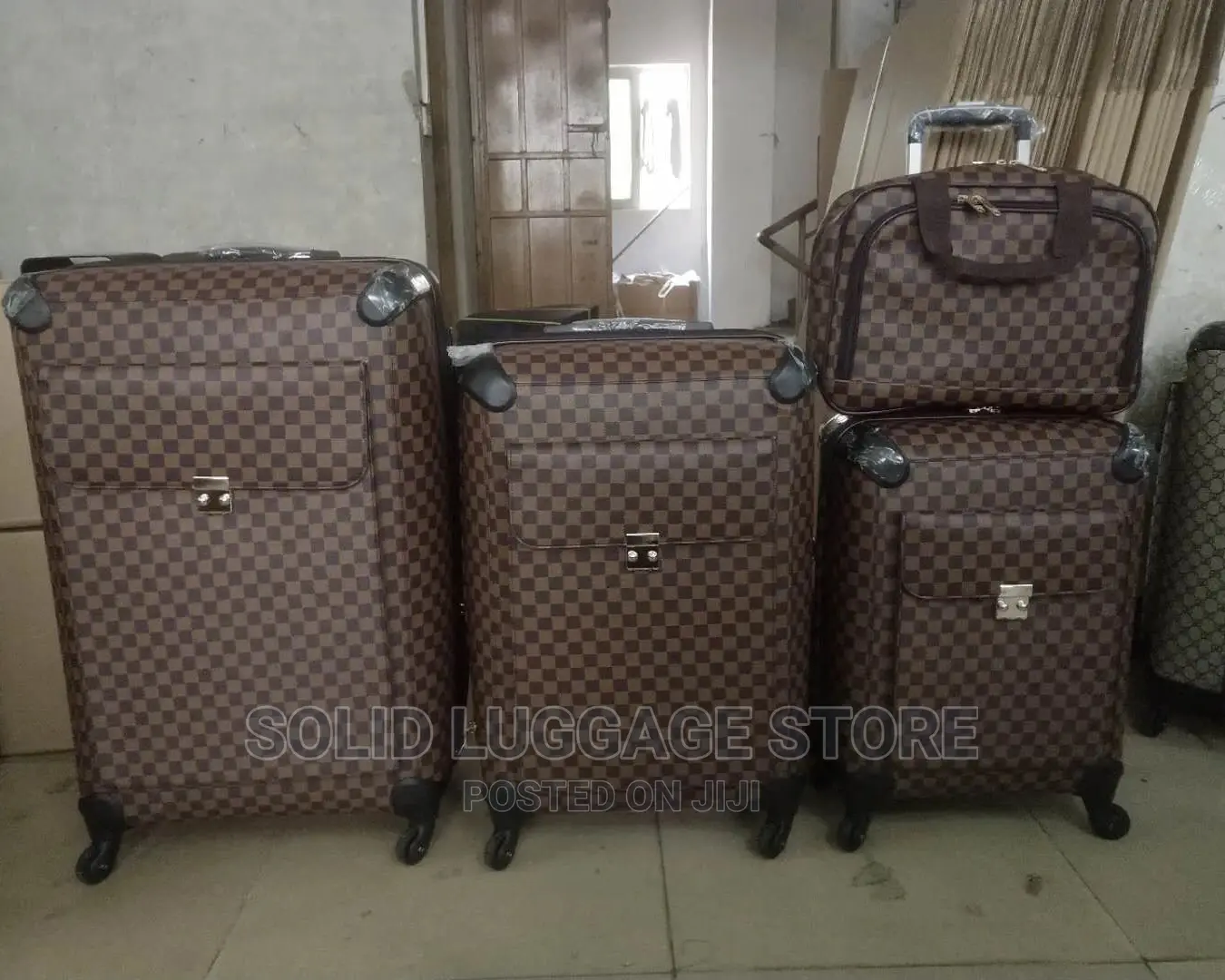 Louis Vuitton Leather Traveling Box