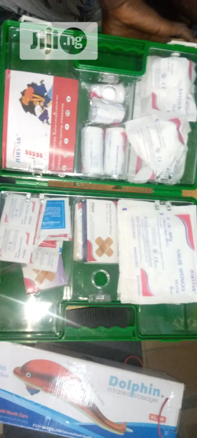 Plastic First Aid Box Knitted