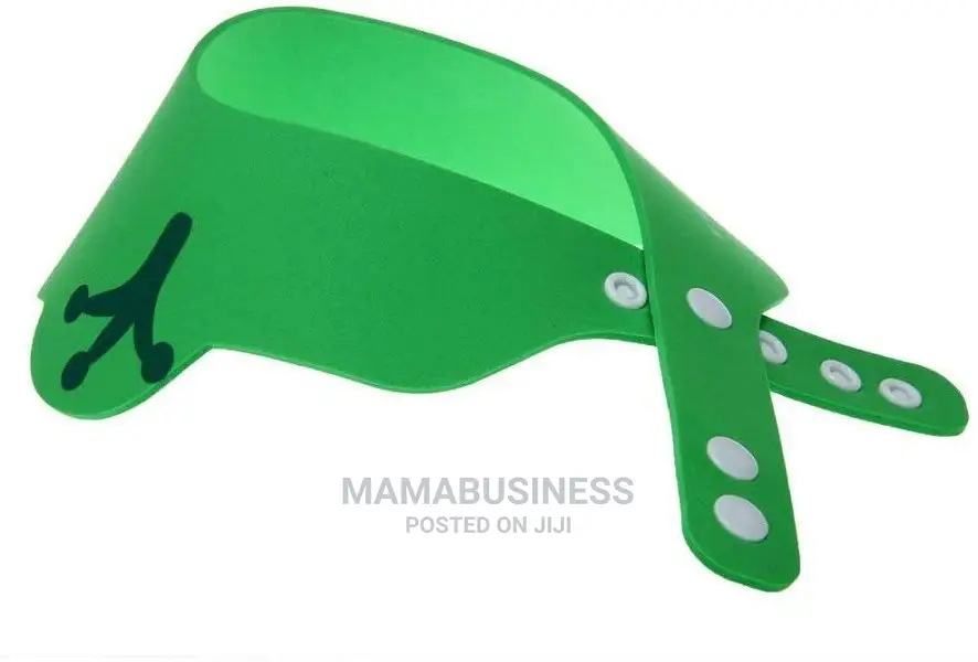 Cartoon Frog Adjustable Shower Cap - Green