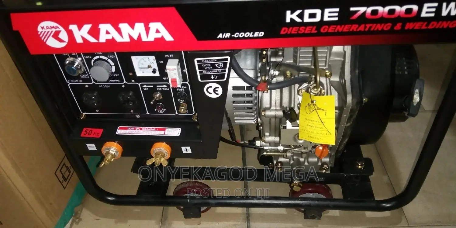 Kama Air Cooled Start and Weld Diesel Generator