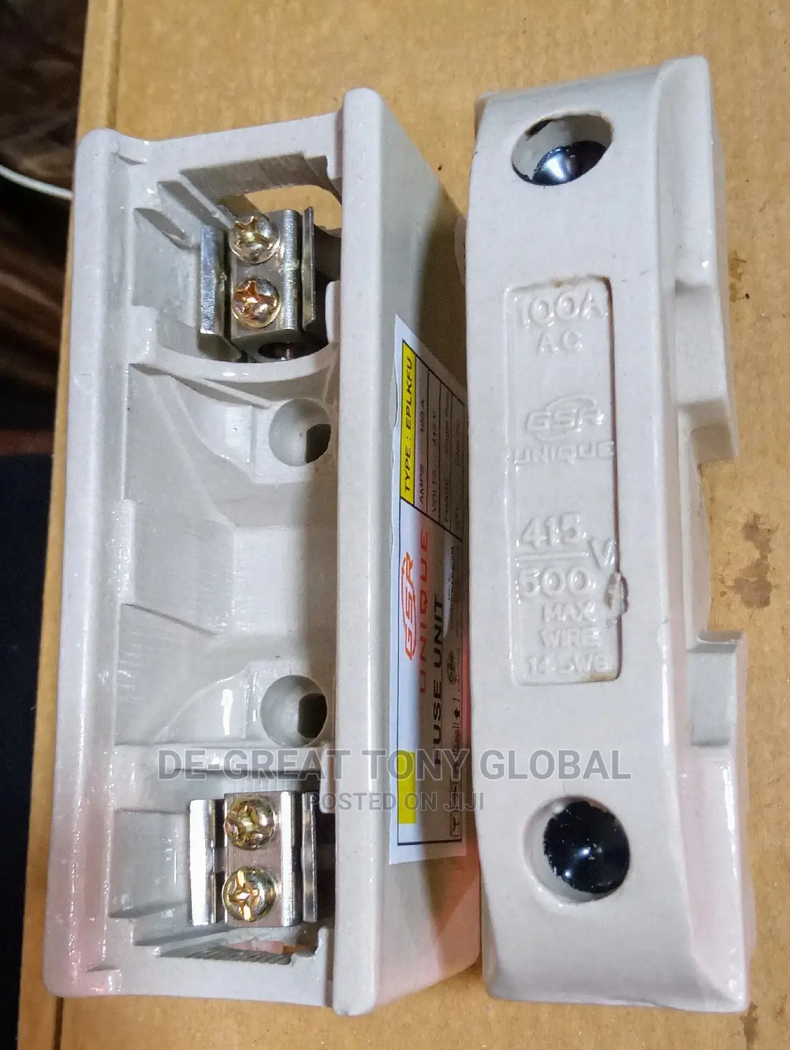 Gsr Cutout Fuse 100amps