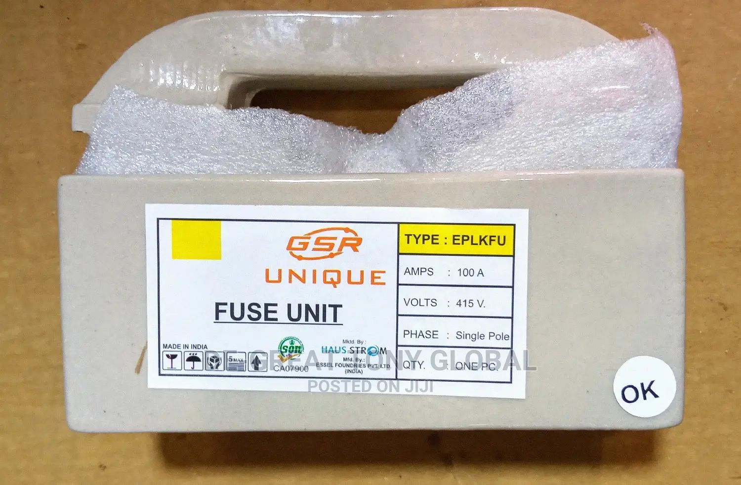 Gsr Cutout Fuse 100amps