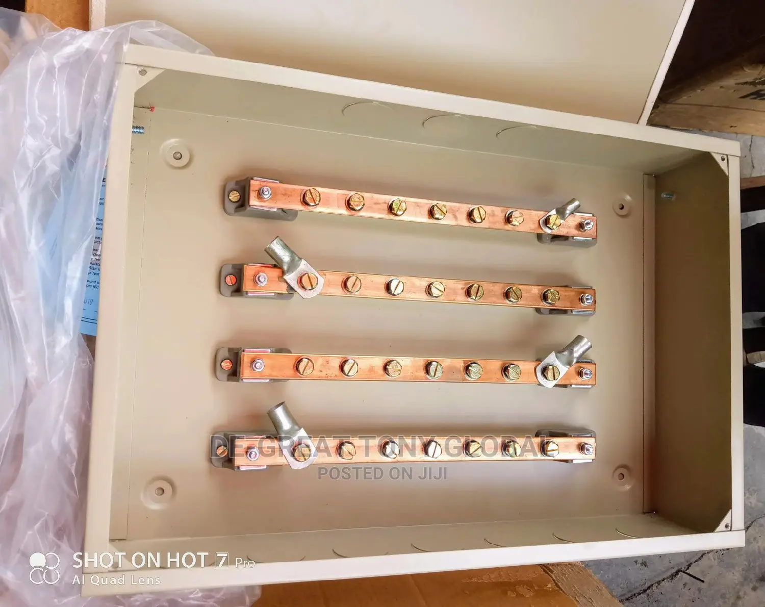 100amps Copper Busbar Stanley