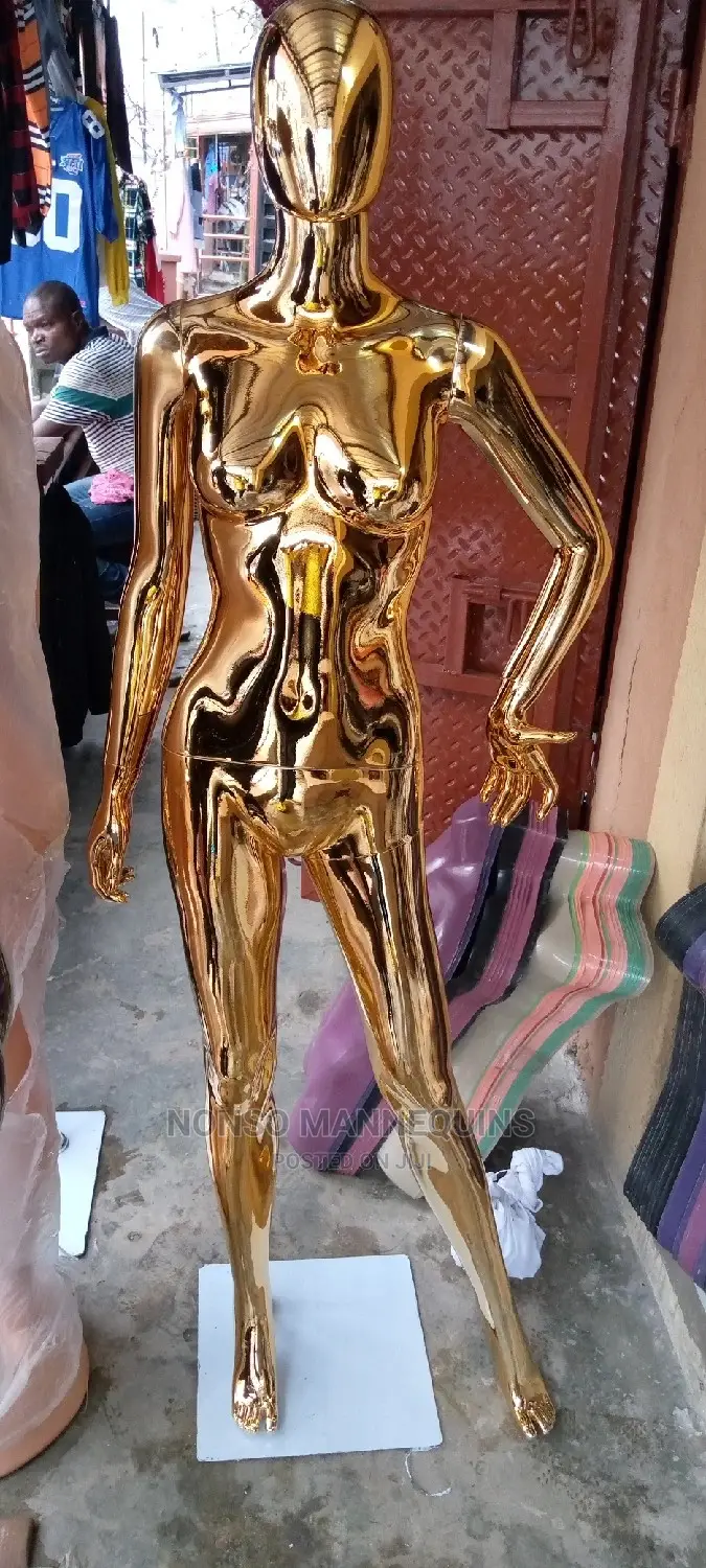 Chrome Gold Mannequins Displayi