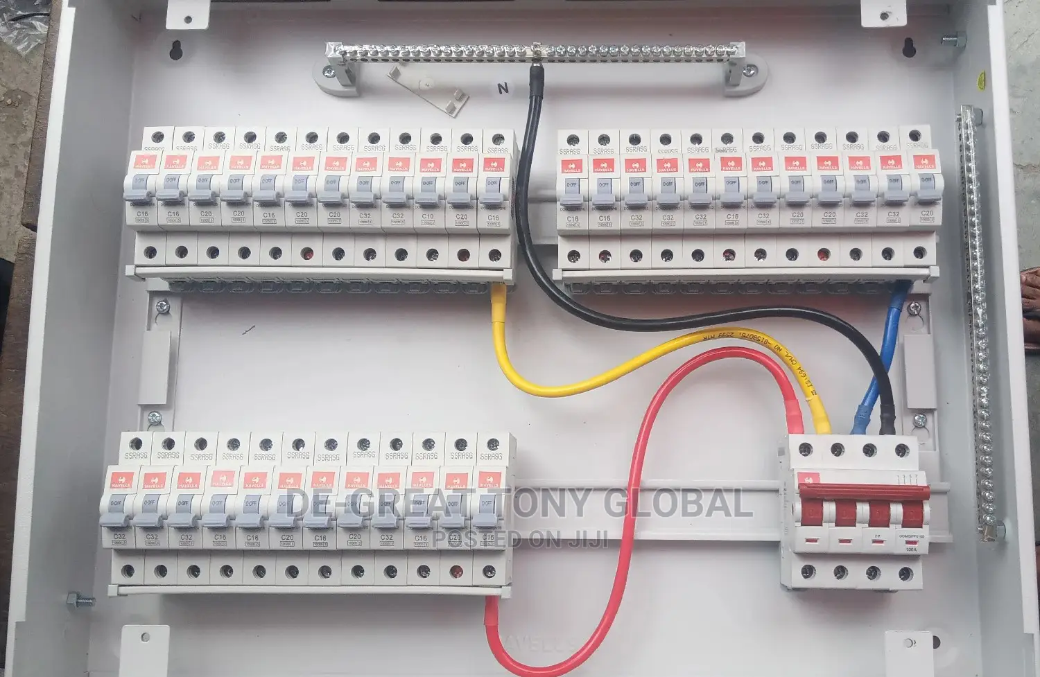 D12 3phase Distribution Board Havell