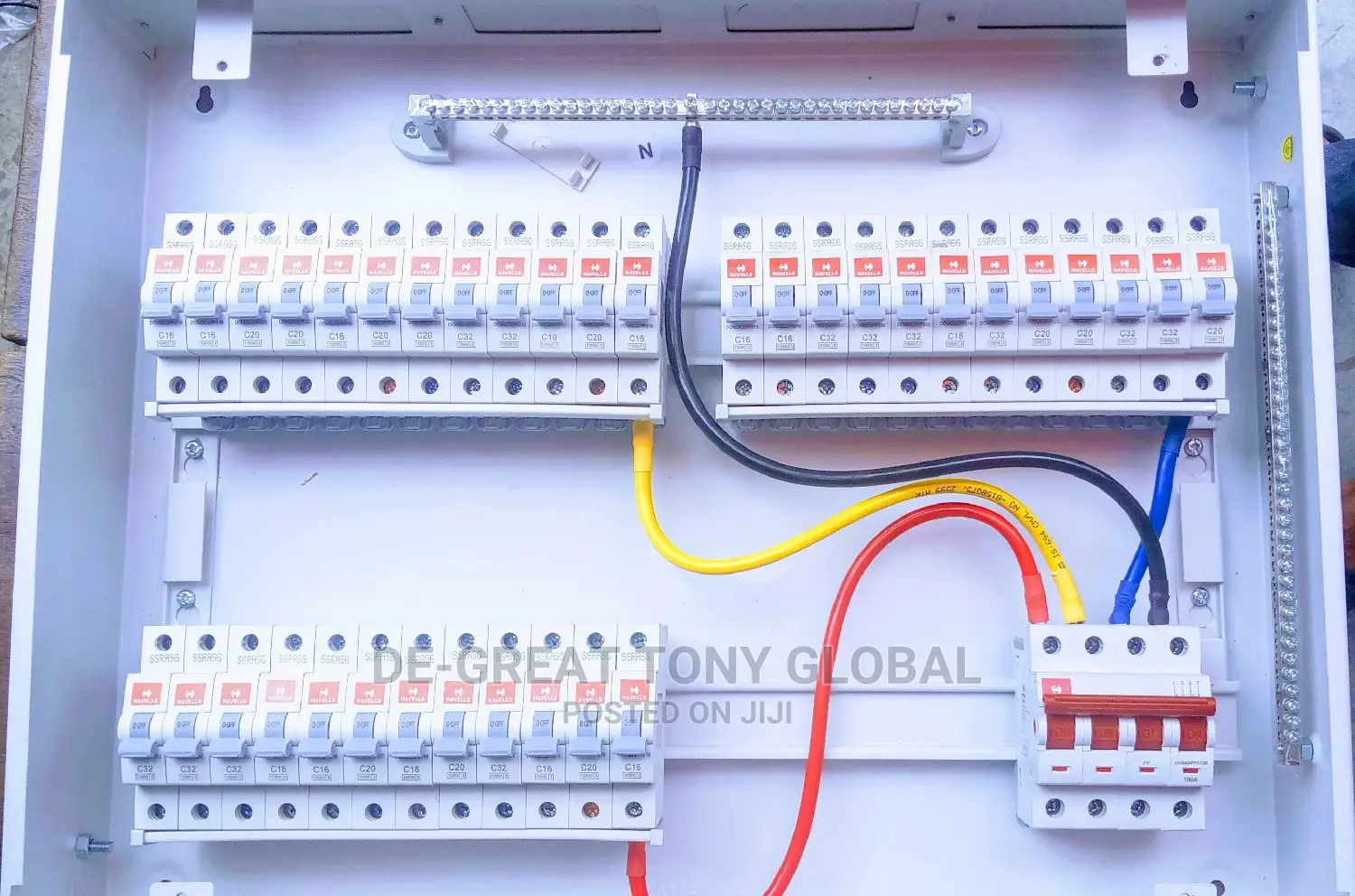 D12 3phase Distribution Board Havell