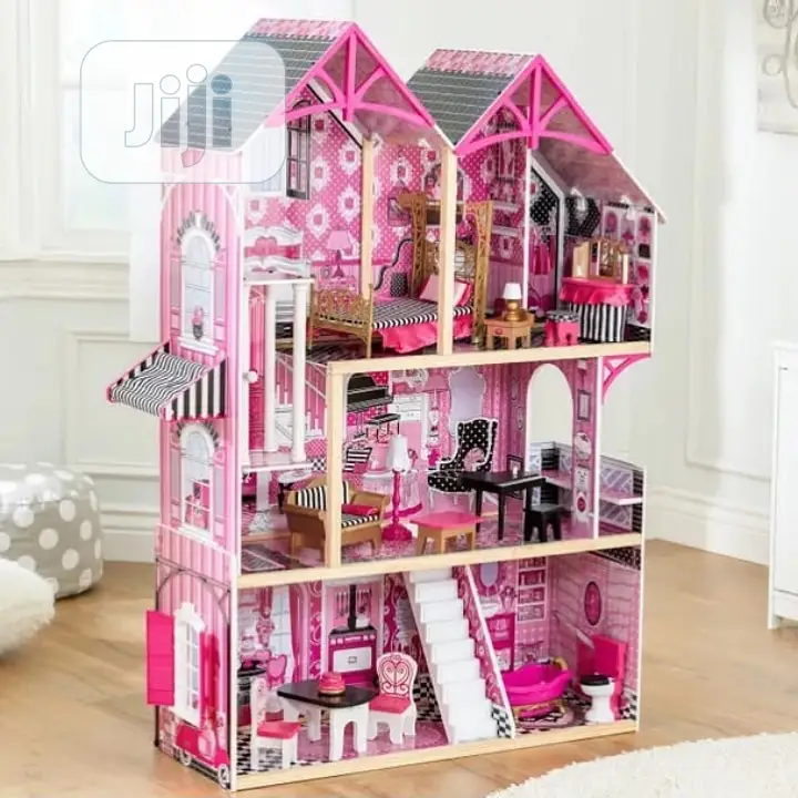 Barbie Dool House With One Free Barbie Doll