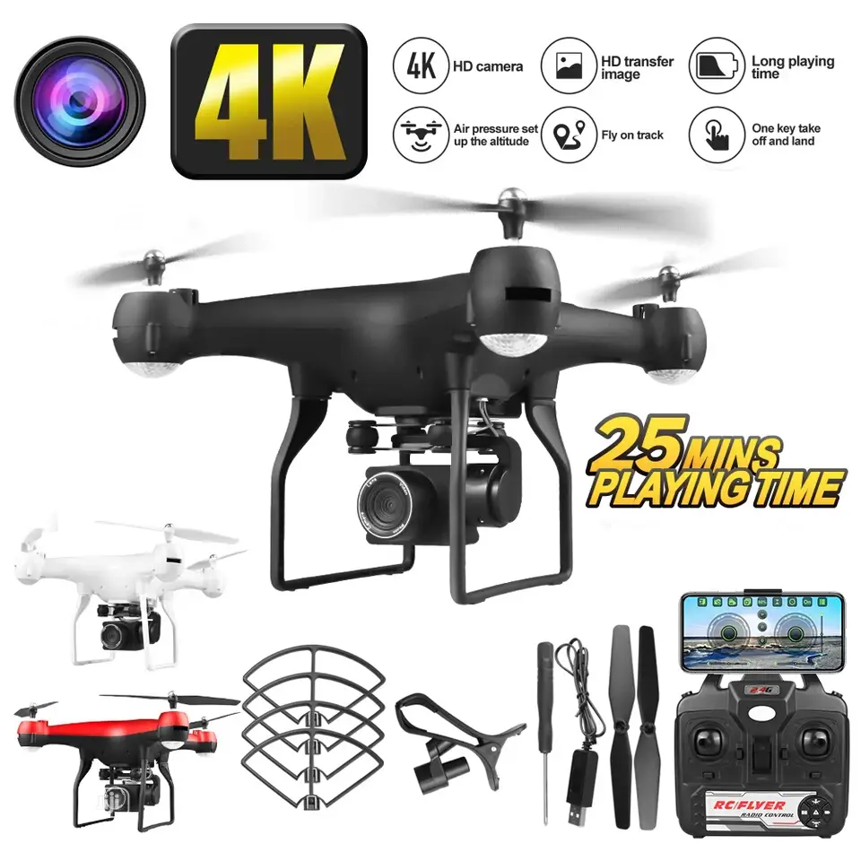 Mobile Camera Wifi FPV RC Drone 4K / 1080P